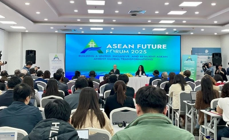 Panorama de la conférence de presse sur l'AFF 2025, le 13 février, à Hanoï. Photo : VNA