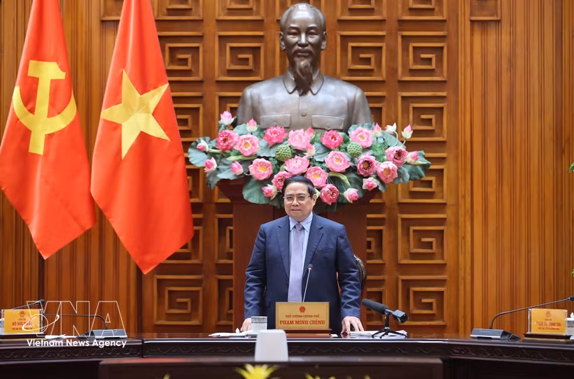 Le Premier ministre Pham Minh Chinh. Photo : VNA