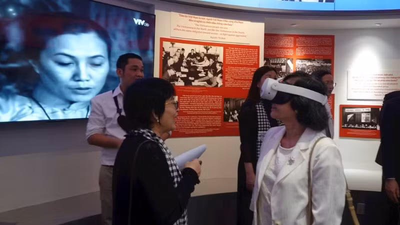 Des espaces interactifs intégrant la technologie numérique sont en cours d'aménagement dans de nombreux musées de Hô Chi Minh-Ville. Photo: nhandan.vn