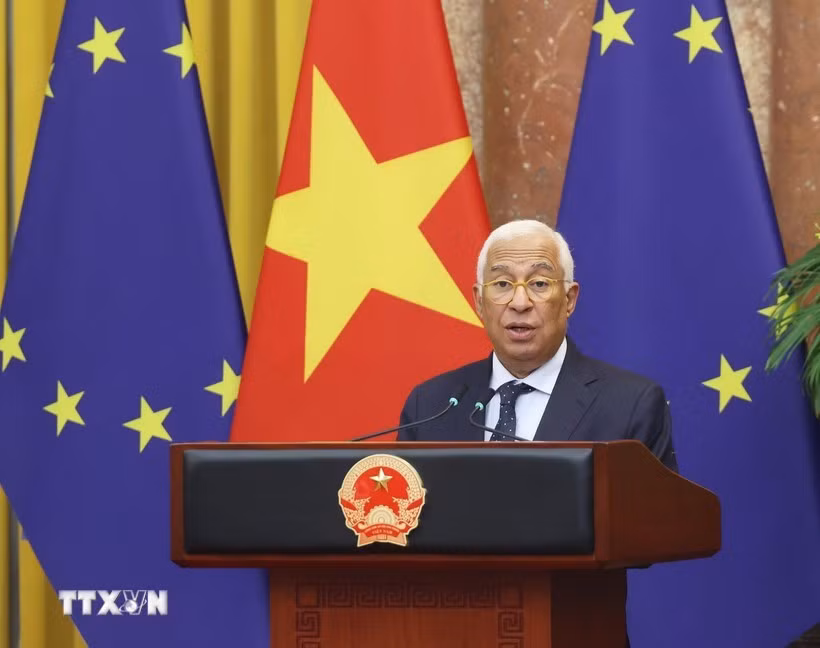 Le président du Conseil européen, António Costa. Photo : VNA