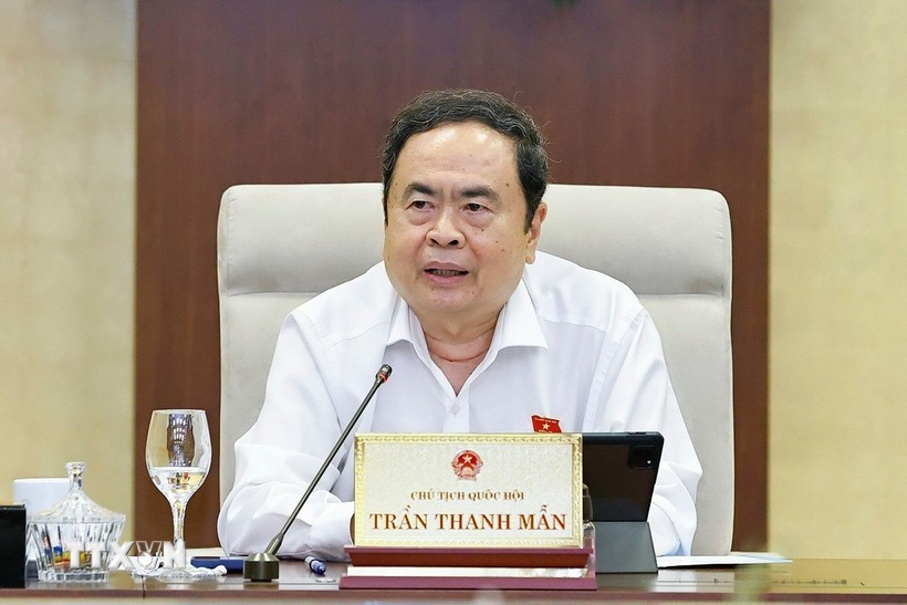 Le président de l'Assemblée nationale (AN), Tran Thanh Man. Photo : VNA