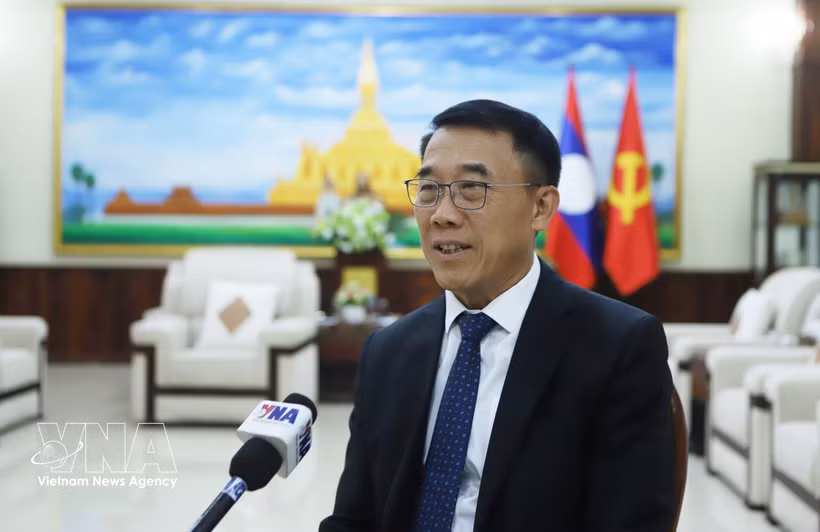 Bounleua Phandanouvong, chef de la Commission des relations extérieures du CC du Parti populaire révolutionnaire lao (PPRL). Photo : VNA