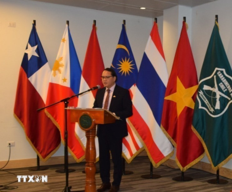 L'ambassadeur du Vietnam au Chili, Nguyên Viêt Cuong. Photo : VNA