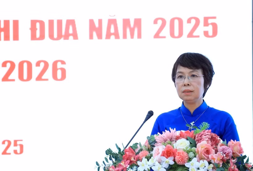 La directrice générale de la VNA, Vu Viet Trang. Photo : VNA
