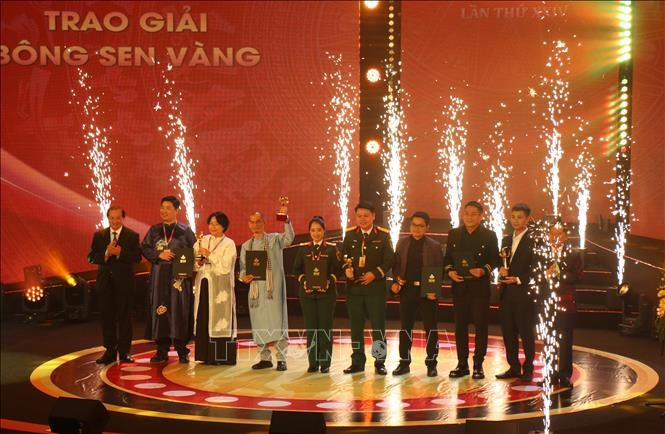 « Pluie rouge » remporte le Lotus d'or au 24ᵉ Festival du film vietnamien. Photo : VNA