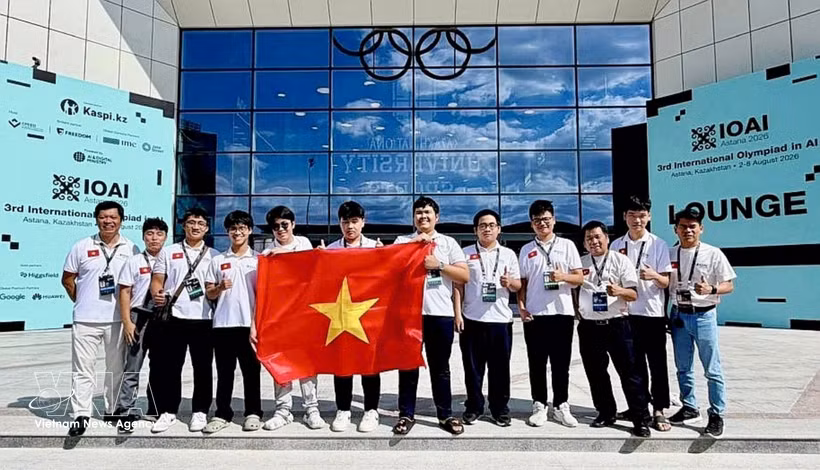 Le Vietnam décroche sept médailles à l’Olympiade internationale d’intelligence artificielle. Photo : VNA