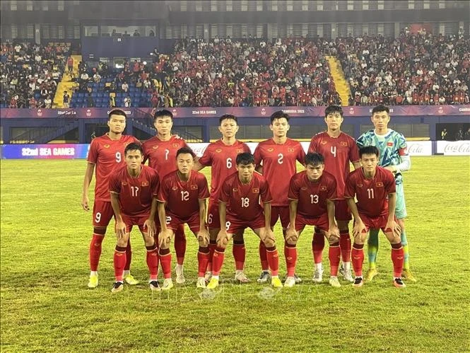 Seuls les footballeurs de moins de 22 ans sont autorisés à participer aux 33e Jeux d'Asie du Sud-Est. Photo : VNA