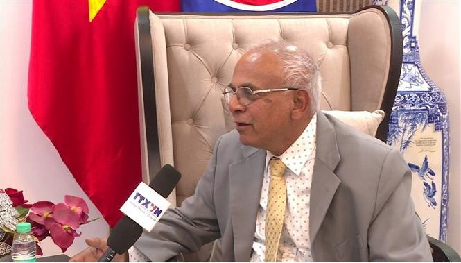 Le général P.K. Chakravorty, ancien attaché de défense indien au Vietnam de 1996 à 1999. Photo : VNA