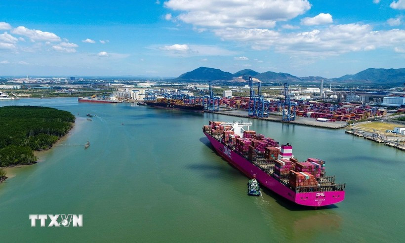 Port international de Tan Cang-Cai Mep. (Photo : VNA)