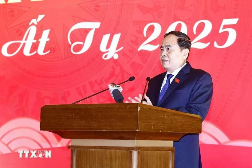 Le président de l'Assemblée nationale Tran Thanh Man. Photo : VNA