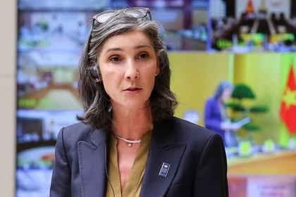 Ramla Khalidi, représentante résidente du PNUD au Vietnam. Photo: PNUD