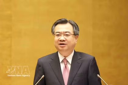 Le chef de la Commission centrale des politiques et des stratégies, Nguyên Thanh Nghi. Photo: VNA