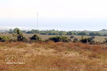 Lieu de construction de la centrale nucléaire de Ninh Thuân 1. Photo: VNA