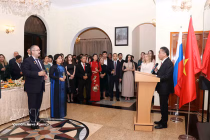 La célébration de la Journée de la Russie à Hô Chi Minh-Ville. Photo: VNA