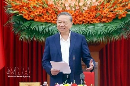 Le secrétaire général du PCV To Lam. Photo: VNA