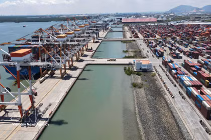 Le port CMIT à Hô Chi Minh-Ville. Photo: VNA