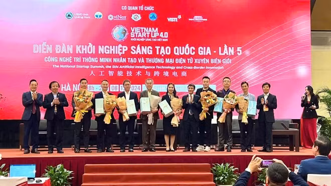 Le 5e Forum national des startups innovantes (Vietnam Startup 2024). Photo : VietnamPlus