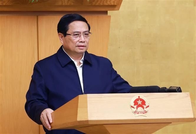 Le Premier ministre Pham Minh Chinh. Photo : VNA