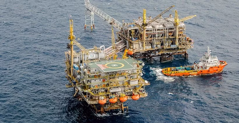 Une plate-forme pétrolier d'EnQuest au large du Vietnam. Photo : VNA