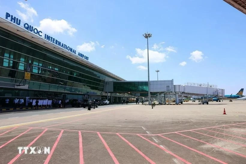 Aéroport international de Phu Quoc. Photo : VNA