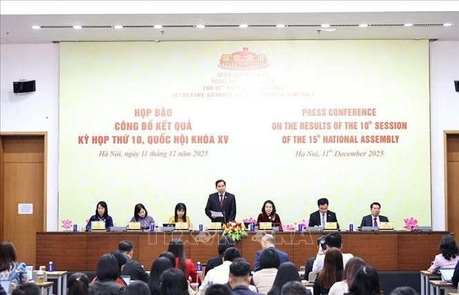 La conférence de presse se tient le 11 décembre à Hanoi. Photo : VNA