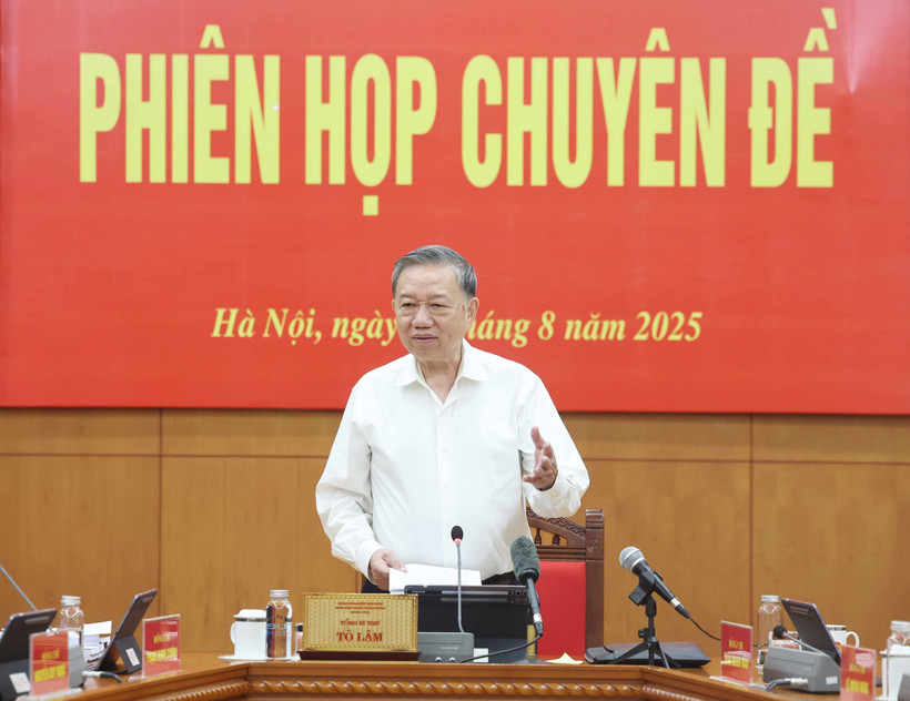 Le secrétaire général du Parti communiste du Vietnam, Tô Lâm. Photo : VNA