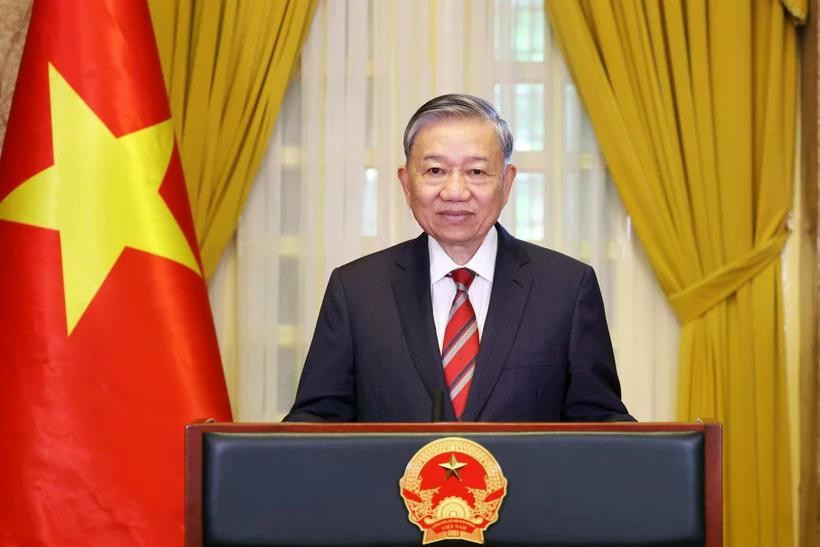 Le Secrétaire général du Comité central du Parti communiste du Vietnam, Tô Lâm. Photo : VNA