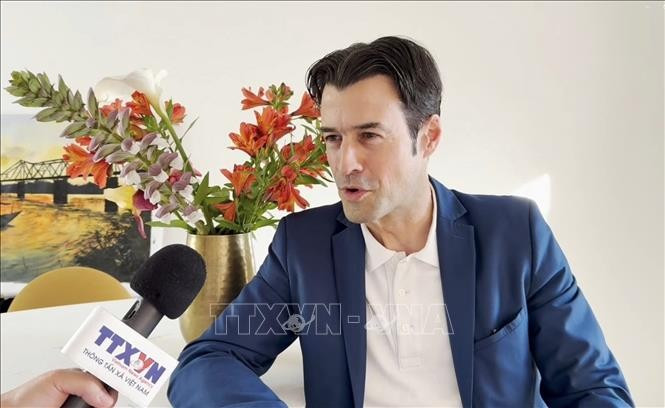 L’historien Pierre Journoud. Photo : VNA