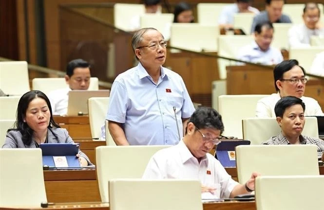 Le député Nguyen Van Than, province de Thai Binh (Nord). Photo : VNA