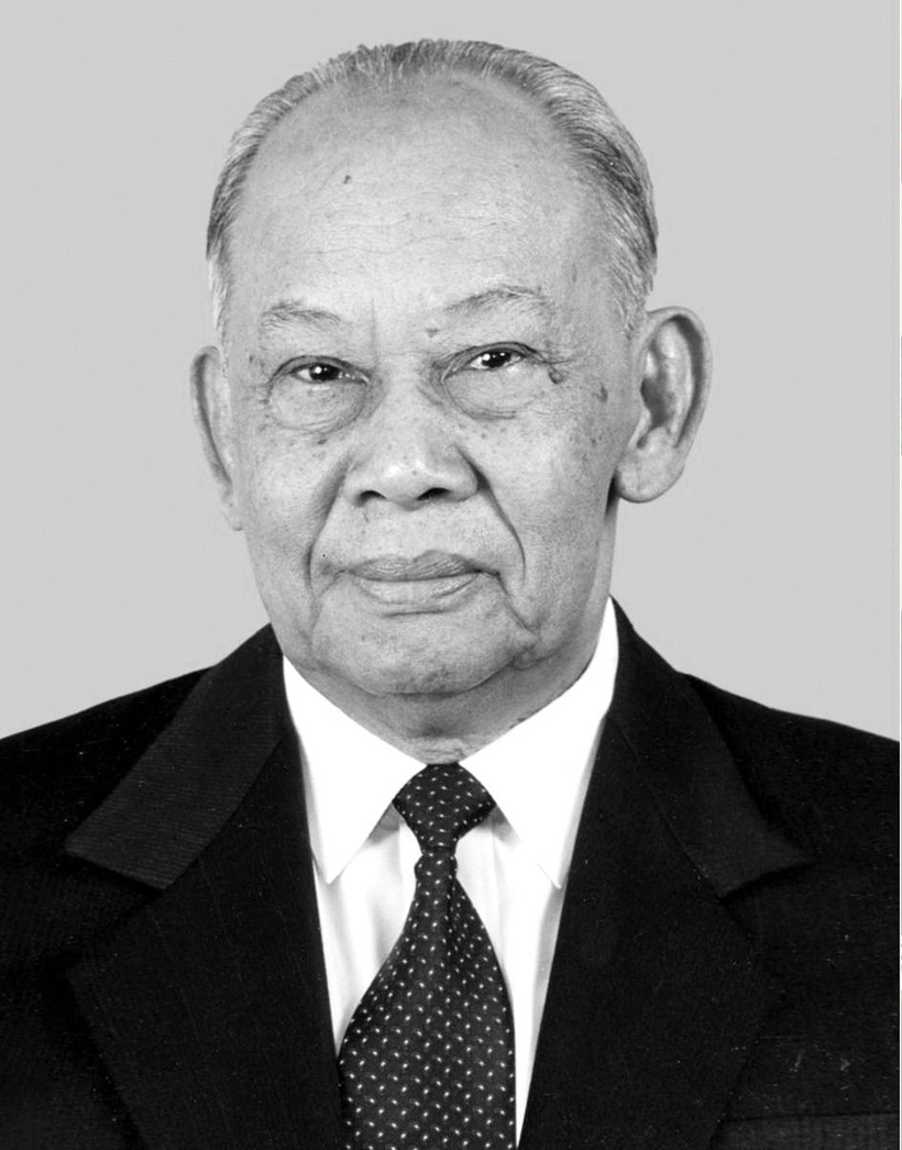 L'ancien président lao Khamtay Siphanone. Photo : VNA