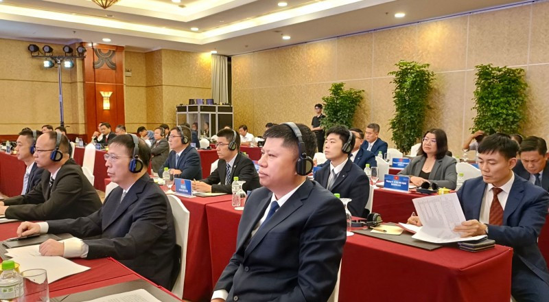 La réunion évaluant les résultats de la coopération Vietnam-Chine dans la lutte contre l’immigration illégale. Photo : cand.com.vn