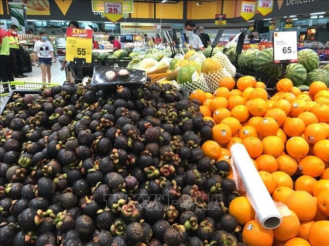 Des fruits à l'export de Thaïlande. Photo : VNA