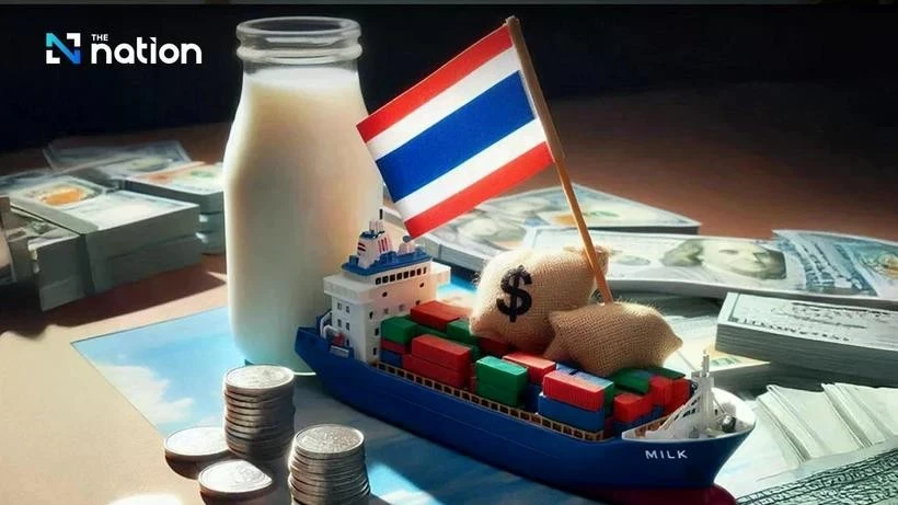 La Thaïlande continue de dominer le marché laitier de l'ASEAN, avec des exportations en hausse de 11,5 % en 2024 pour atteindre 582,62 millions de dollars. Photo : VNA