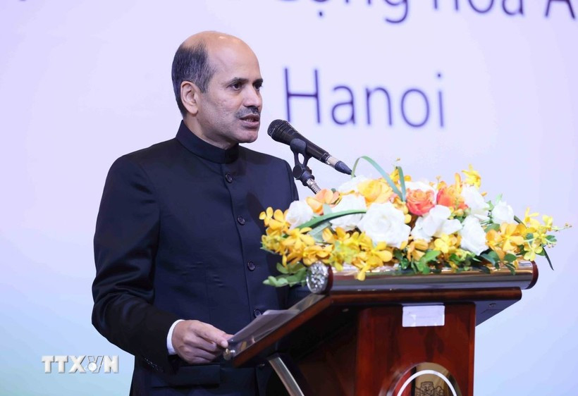 L’ambassadeur d’Inde au Vietnam, Sandeep Arya. Photo : VNA