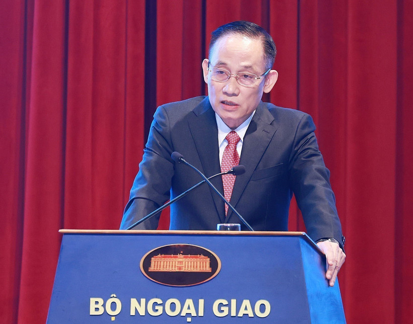 Le ministre des Affaires étrangères Le Hoai Trung. Photo : VNA