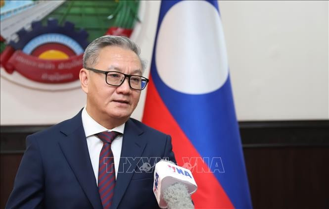Le ministre lao des Affaires étrangères, Thongsavanh Phomvihane. Photo : VNA