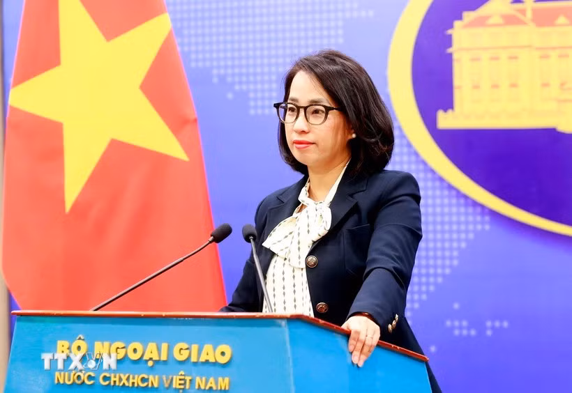 la porte-parole du ministère vietnamien des Affaires étrangères. Photo : VNA