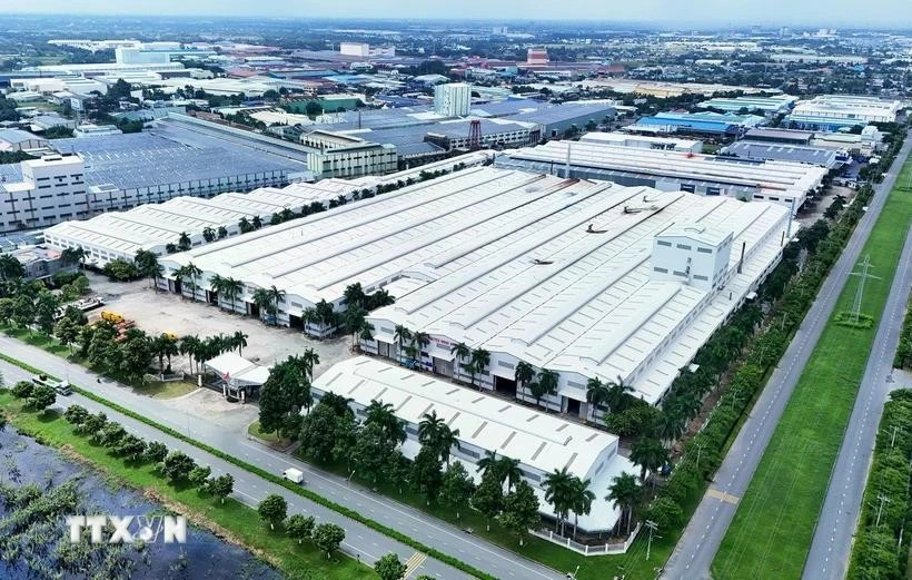 La parc industriel Vinh Loc 2, dictrict de Ben Luc, province de Long An. Photo : VNA