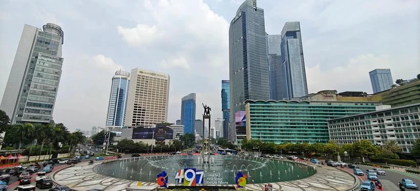 La capitale Jakarta. Photo : Xinhua/VNA