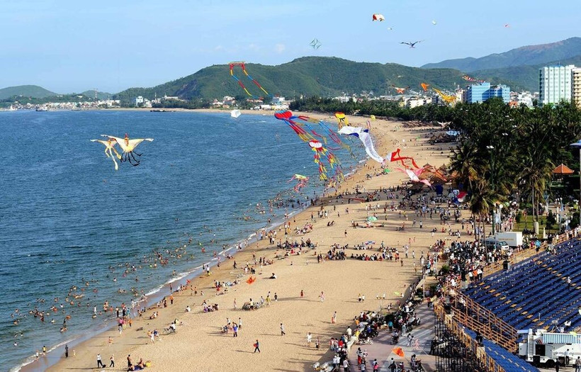 La plage Nha Trang à Khanh Hoa. Photo : VNA