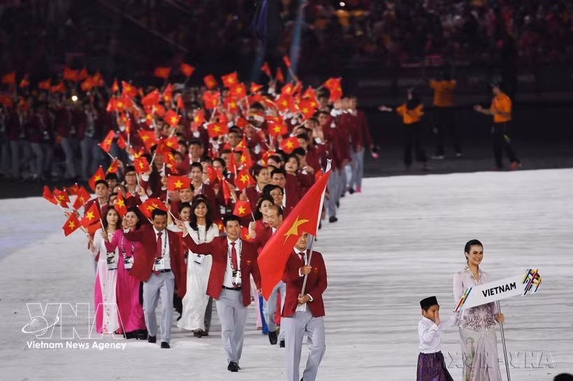 Au cours des 80 dernières années, le sport vietnamien n'a cessé de se développer, produisant des athlètes exceptionnels et contribuant à forger l'image d'une nation dynamique, en bonne santé et rayonnante. Photo : VNA