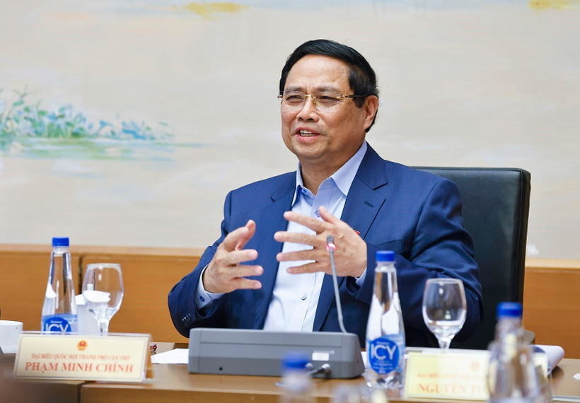 Le Premier ministre Pham Minh Chinh. Photo : VNA