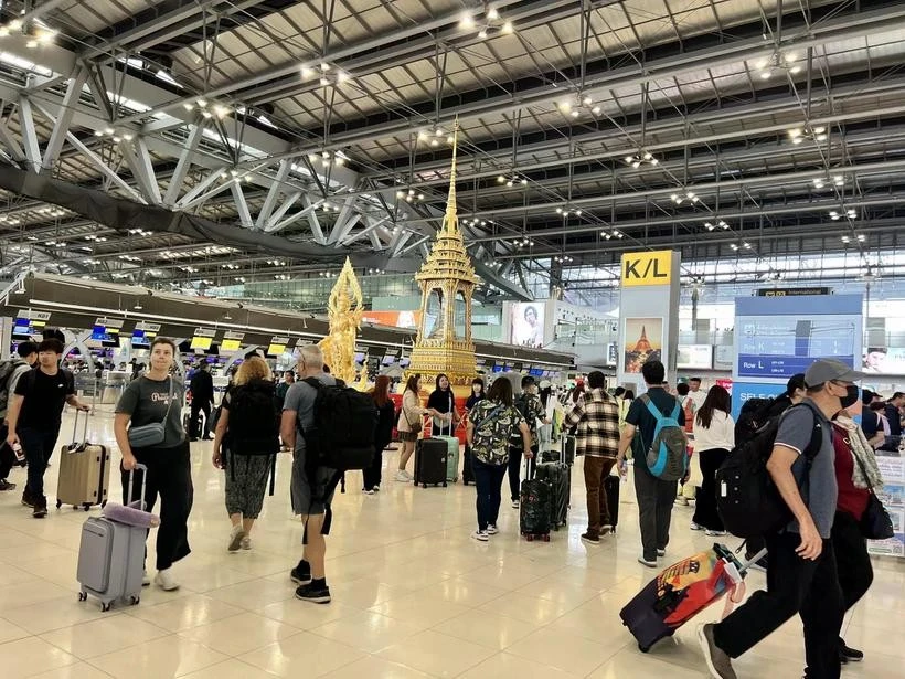 L'aéroport Suvarnabhumi en Thaïlande. Photo : VNA