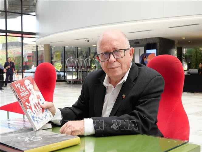 Pedro de Oliveira, secrétaire général de l'Association d'amitié Brésil-Vietnam. Photo : VNA