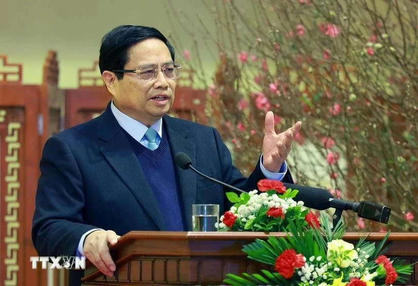 Le Premier ministre Pham Minh Chinh. Photo : VNA