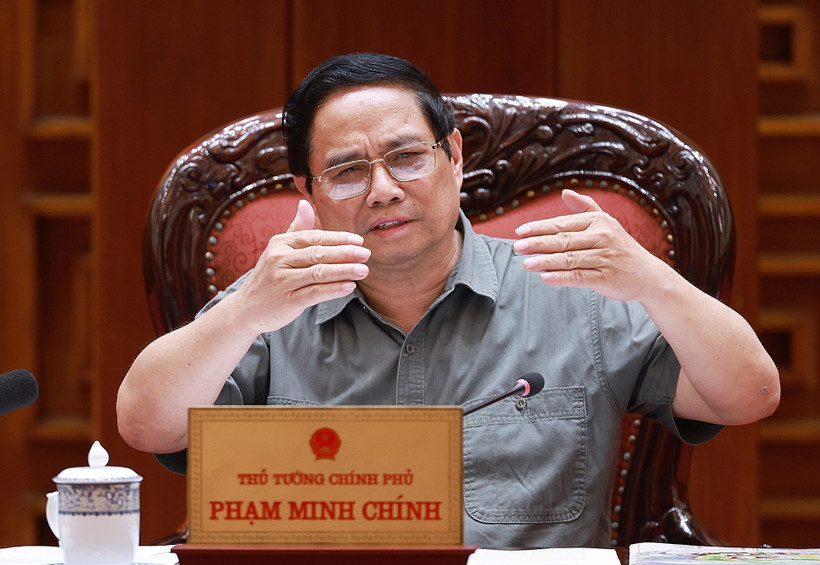Le Premier ministre Pham Minh Chinh. Photo : VNA