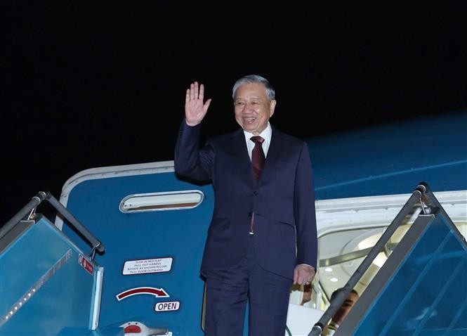 Le secrétaire général du Parti To Lam. Photo : VNA