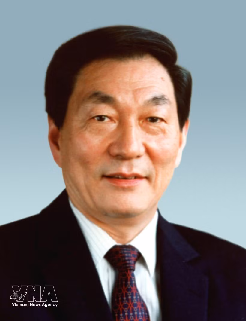 Ancien Premier ministre chinois Zhu Rongji. Photo: VNA