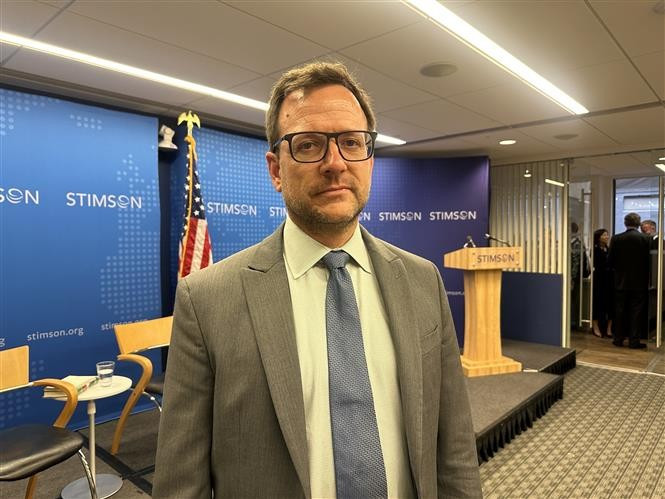 Brian Eyler, chercheur principal et directeur du programme Asie du Sud-Est au Centre Stimson des États-Unis. Photo : VNA