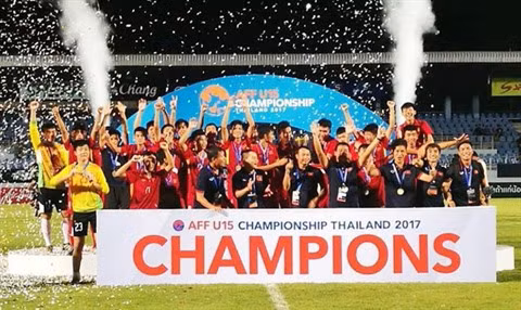Le Vietnam remporte la Coupe de l'AFF U15 ảnh 1
